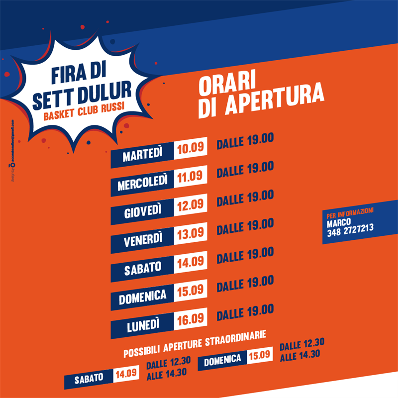 10/09/2019: BASKET RUSSI IN FIERA!!!