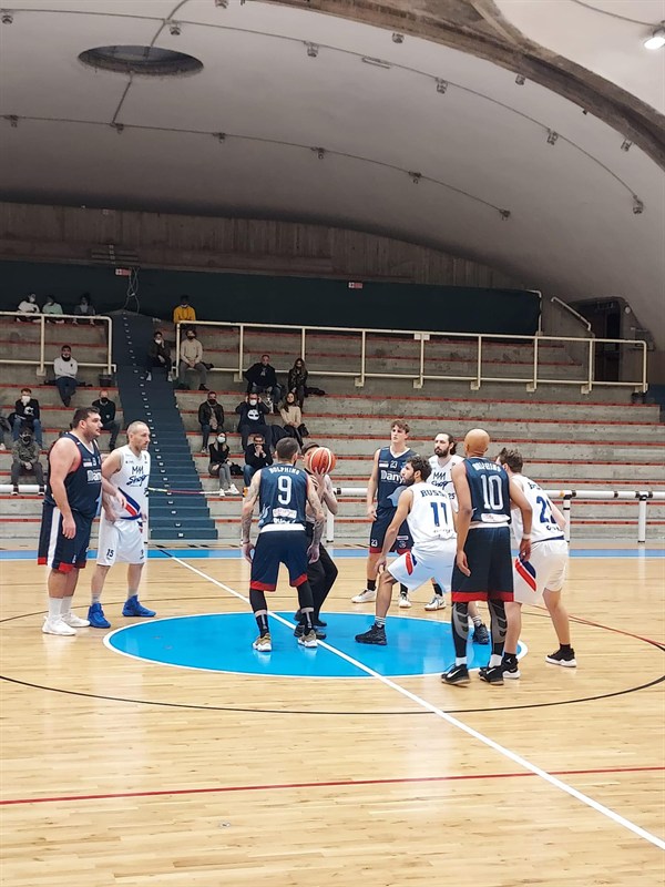 SERIE D: BASKET RUSSI VS DOLPHINS RICCIONE 51-74