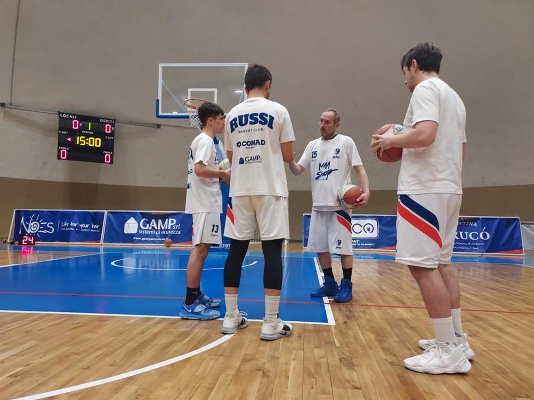 SERIE D: BASKET RUSSI VS OZZANO 59-76