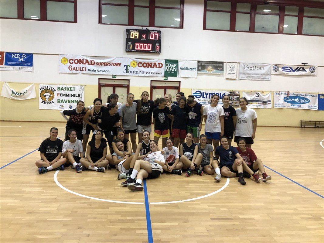 07/12/2019 C FEM: CALDERARA VS CAPRA TEAM RAVENNA 46-60