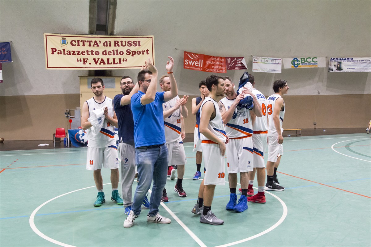 11/05/2018: GARA 2 QUARTI DI FINALE....IL BCR RIMANE NEGLI SPOGLIATOI