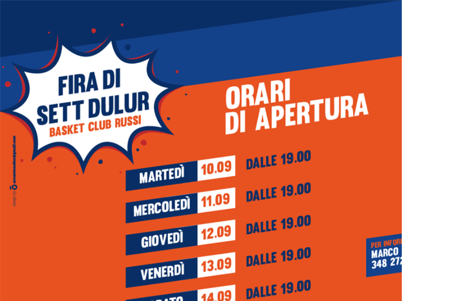 10/09/2019: BASKET RUSSI IN FIERA!!!