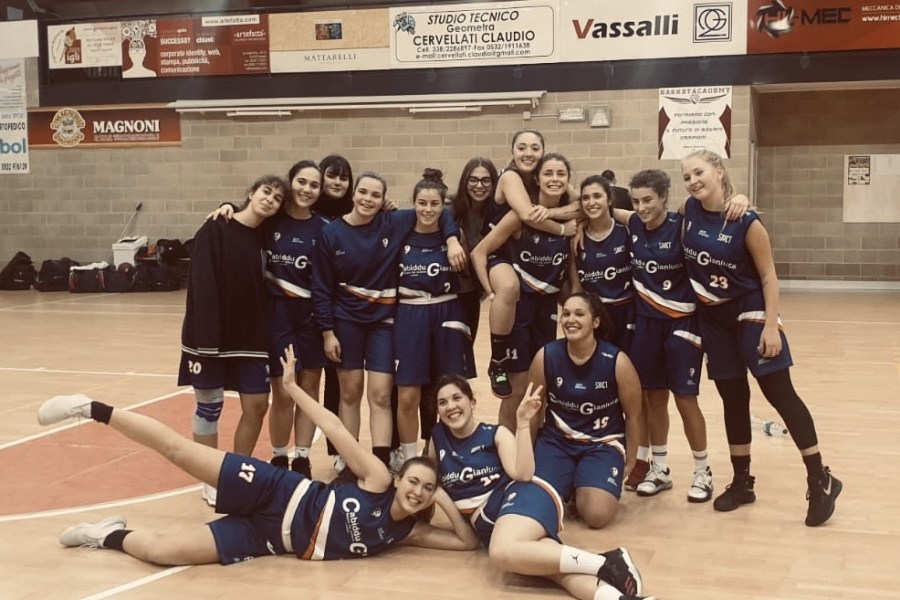 21/12/2019 U18F: MIRABELLO VS BASKET RUSSI 53-54