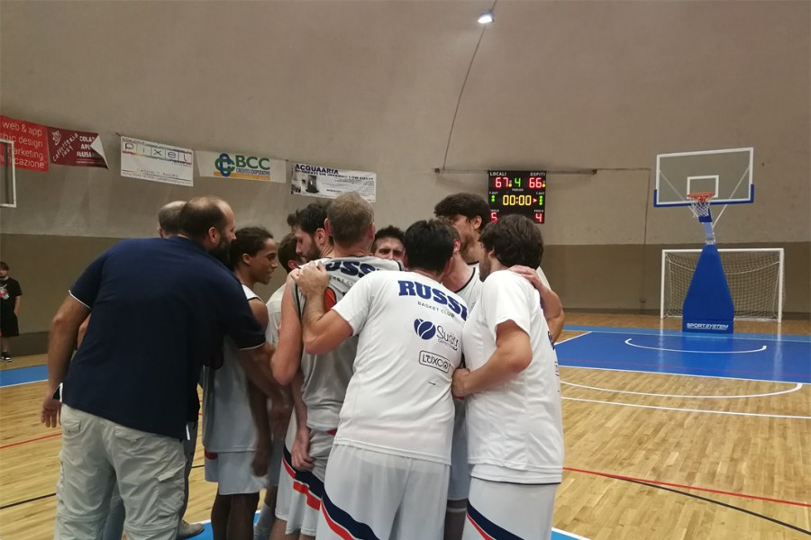 22/10/2019 D: BASKET RUSSI VS BASKET PIANORO 67-66
